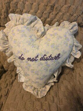 Do Not Disturb Accent Pillow - New Condition with No Tags